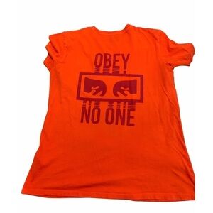 Obey No One Tee Size Small
